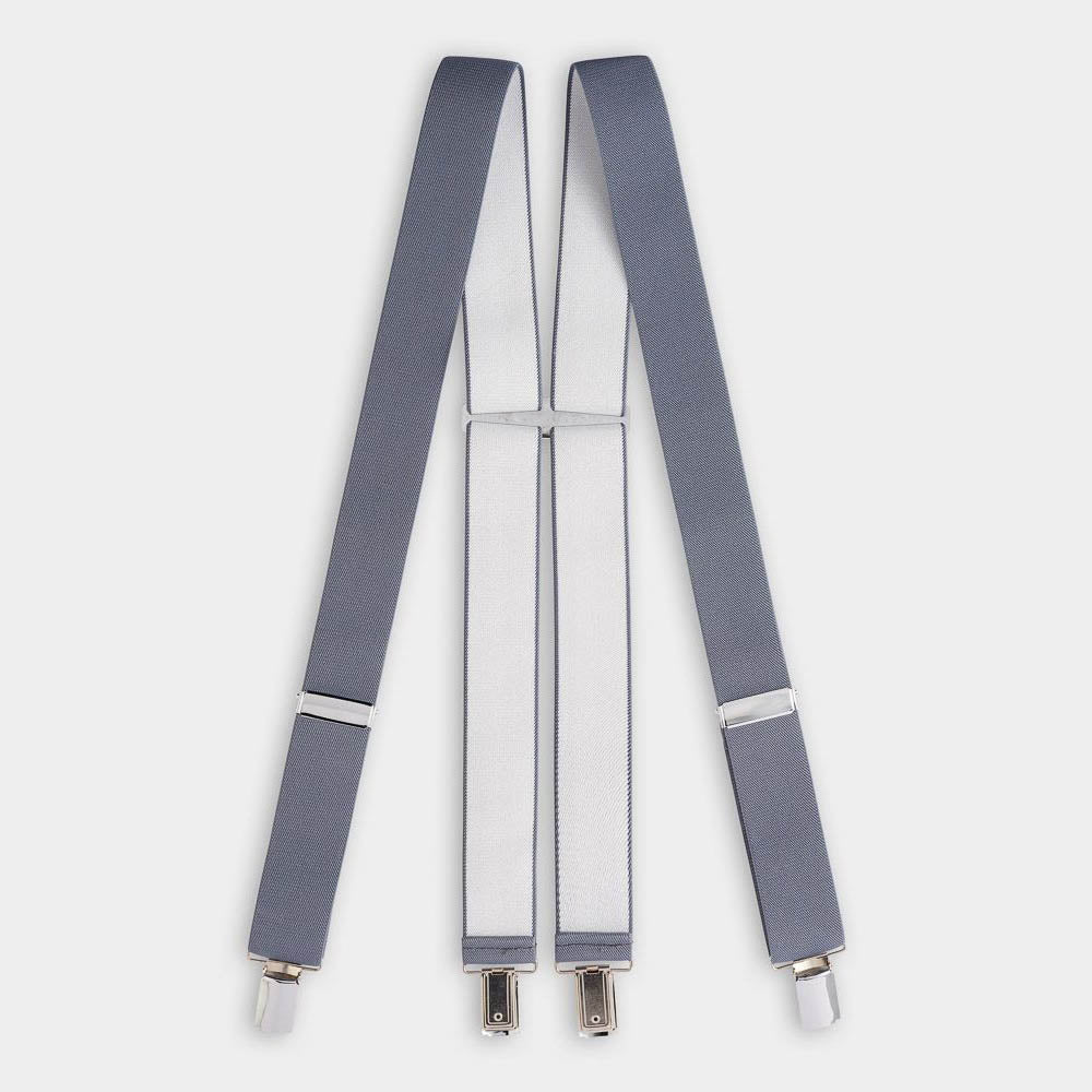 Ibex Clip On Plain Braces Grey