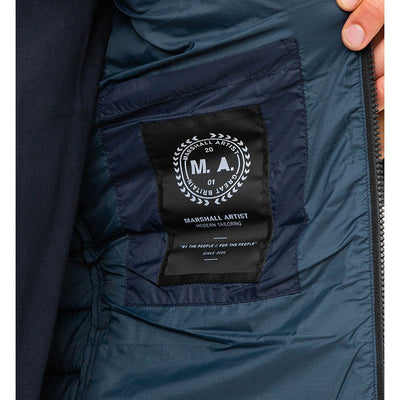 Marshall Artist Cascade Bubble Jacket Navy