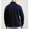 Marshall Artist Coastal Erosion Zip Neck Sweat Navy