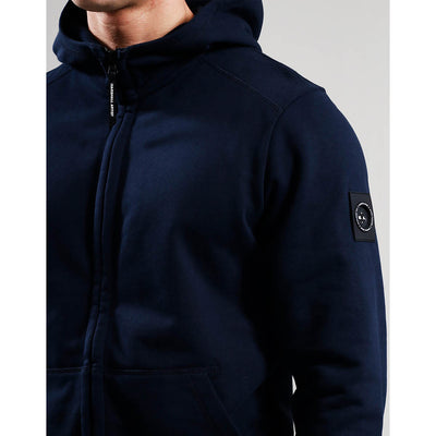 Marshall Artist Siren Fleece Full Zip Hoodie Navy