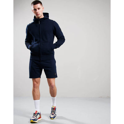 Marshall Artist Siren Fleece Full Zip Hoodie Navy