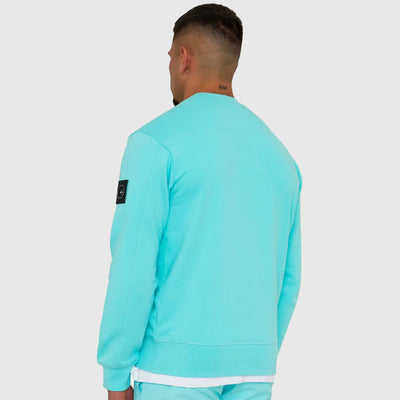 Marshall Artist Siren Crew Sweat Aqua