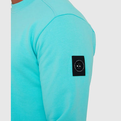 Marshall Artist Siren Crew Sweat Aqua