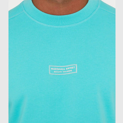 Marshall Artist Siren Crew Sweat Aqua
