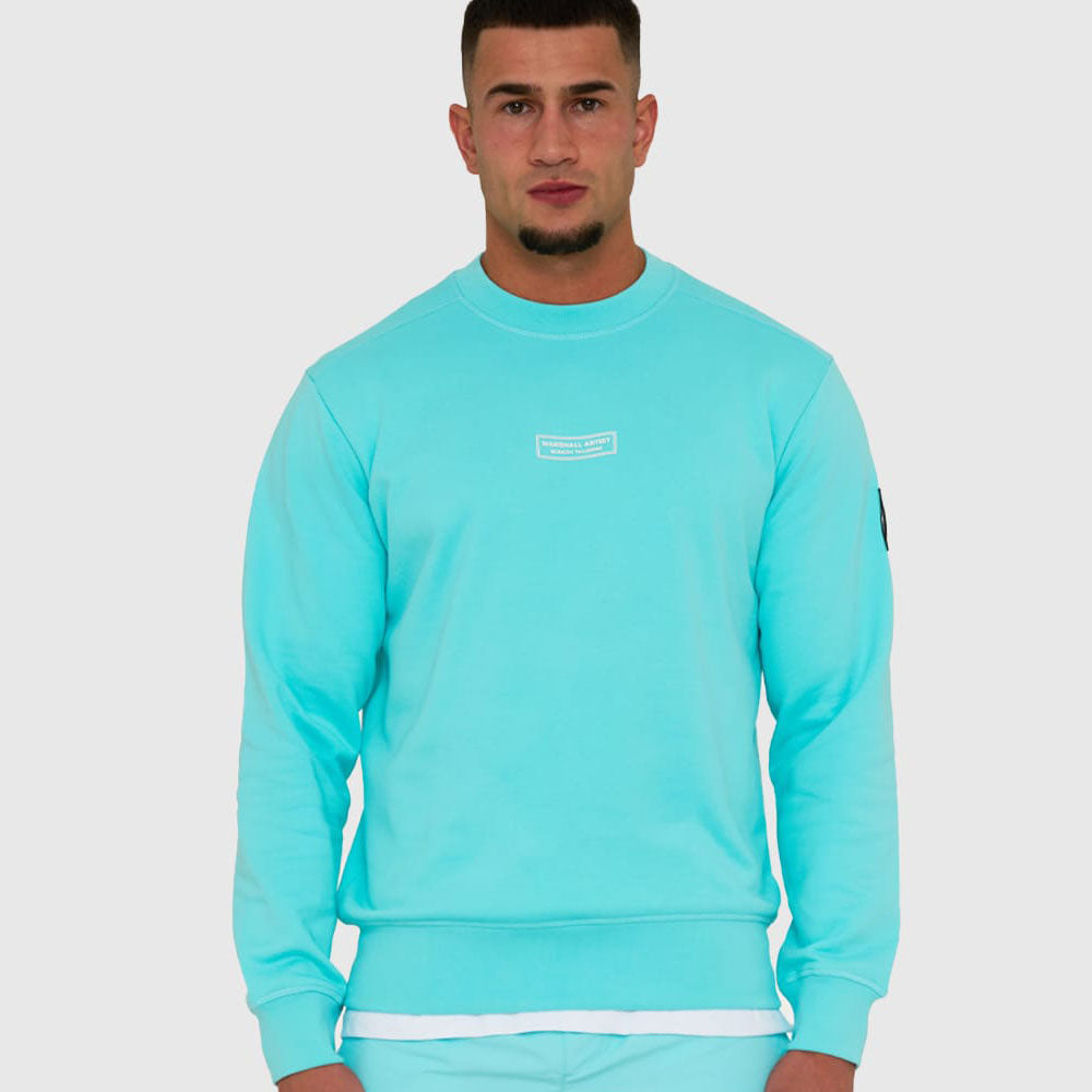 Marshall Artist Siren Crew Sweat Aqua