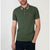 Mish Mash Finn Short Sleeve Polo Shirt Khaki Green