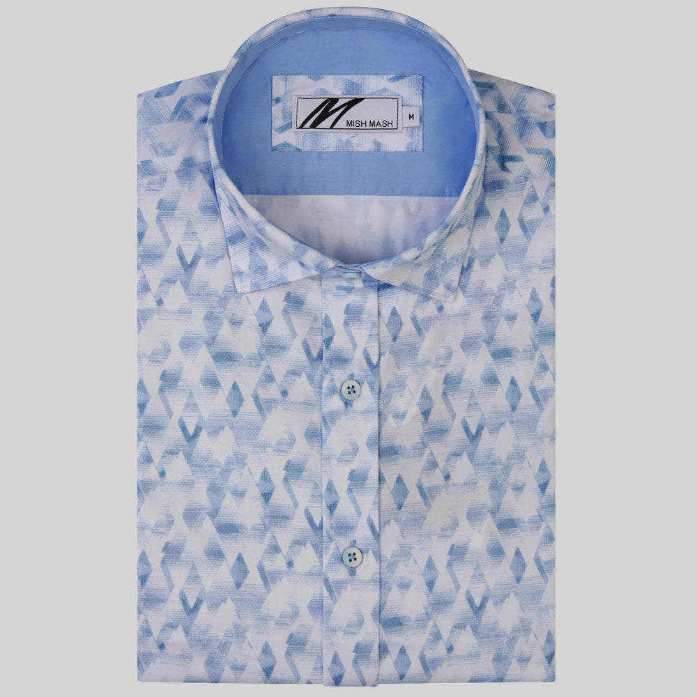 Mish Mash Anzio Short Sleeve Shirt Sky