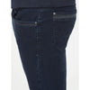 Mish Mash 1984 Tapered Fit Mid Stretch Brushed Denim Hawker Dark Jeans