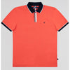Mish Mash Ray Tigerlily Short Sleeve Polo Shirt