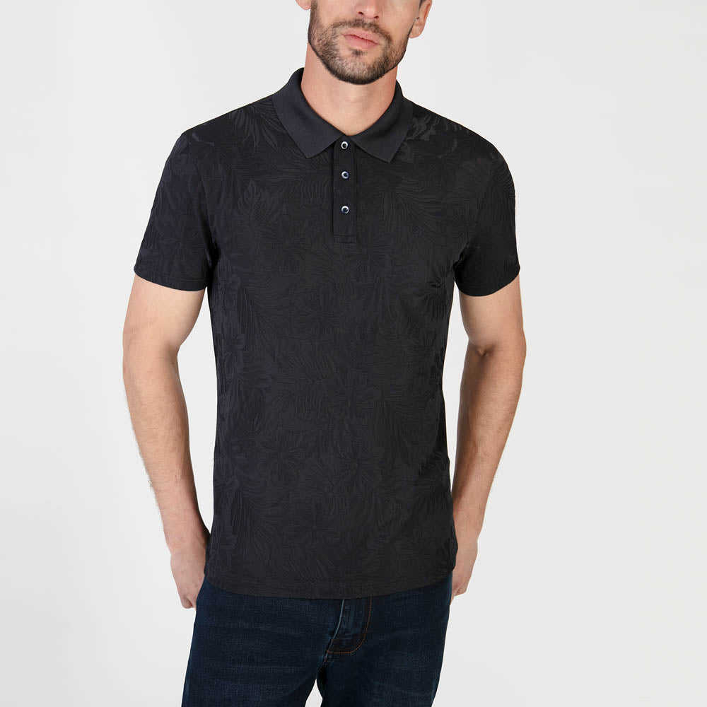 Mish Mash Lento Short Sleeve Polo Shirt Navy