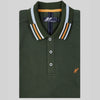 Mish Mash Finn Short Sleeve Polo Shirt Khaki Green