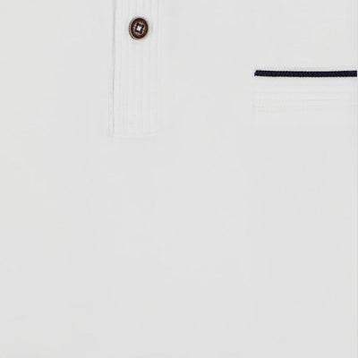 Mish Mash Tonto Short Sleeve Polo Shirt Gardenia