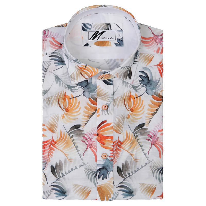 Mish Mash Verona Short Sleeve Shirt White / Multi
