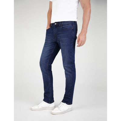 Mish Mash Zest Mid Wash Strait Fit Stretch Jeans 1987