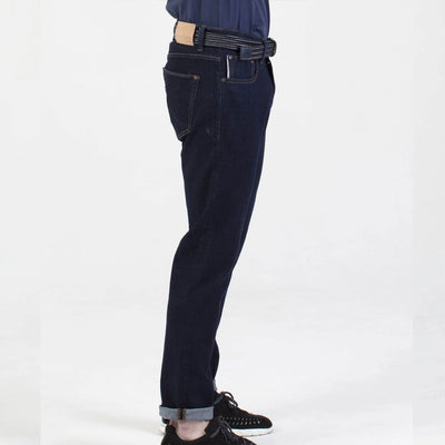 Mish Mash 1987 Straight Fit Mid Stretch Lot XX Shadow Raw Jeans 32R