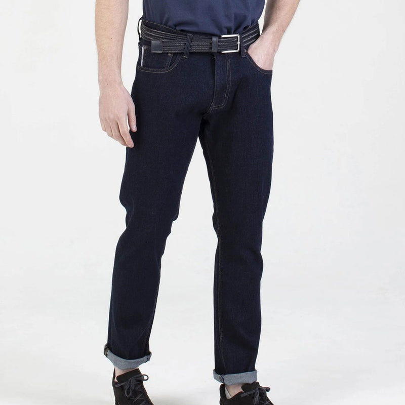 Mish Mash 1987 Straight Fit Mid Stretch Lot XX Shadow Raw Jeans 32R