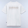Napapijri Albula Short Sleeve T-Shirt White Heron