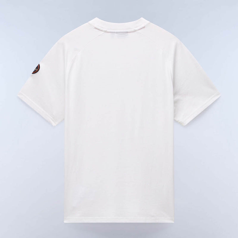 Napapijri Ambra Short Sleeve T-Shirt White Heron
