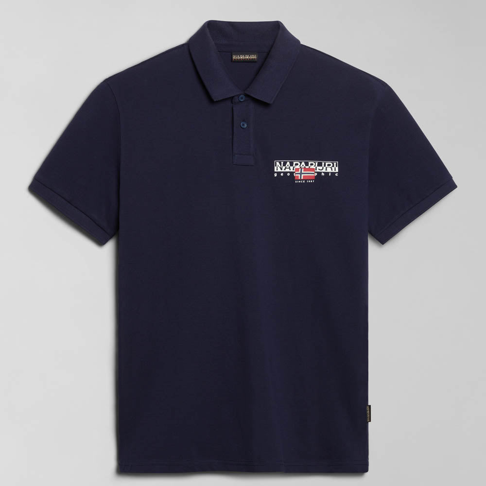 Napaprjiri Aylmer Short Sleeve Polo Shirt Blue Marine