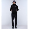 Napapijri Badge Half Zip Up Hoodie Black