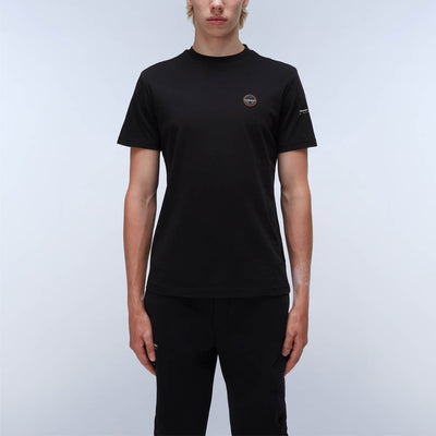 Napapijri Badge Short Sleeve T-Shirt Black