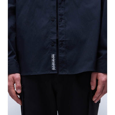 Napapijri Bosson Long Sleeve Shirt Black
