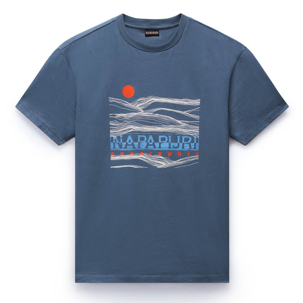 Napapijri Buti T-Shirt Stormy Wheat Grey