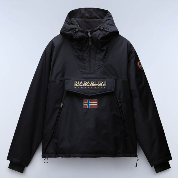 ジャケット・アウター NAPAPIJRI Napapijri Rainforest Next Anorak Jacket Black - Smart Ass