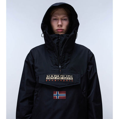 Napapijri Rainforest Next Anorak Jacket Black