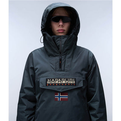 Napapijri Rainforest Next Anorak Jacket Green Urban