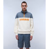 Napapijri Saturnia French Terry 1/2 Zip Sweatshirt White Whisper