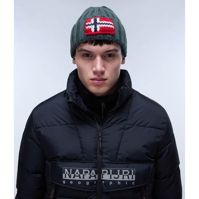 Napapijri Semiury Beanie Hat Green Urban