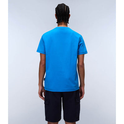 Napapijri Valdor Short Sleeve T-Shirt French Blue