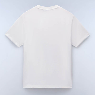 Napapijri Valdor Short Sleeve T-Shirt White Heron
