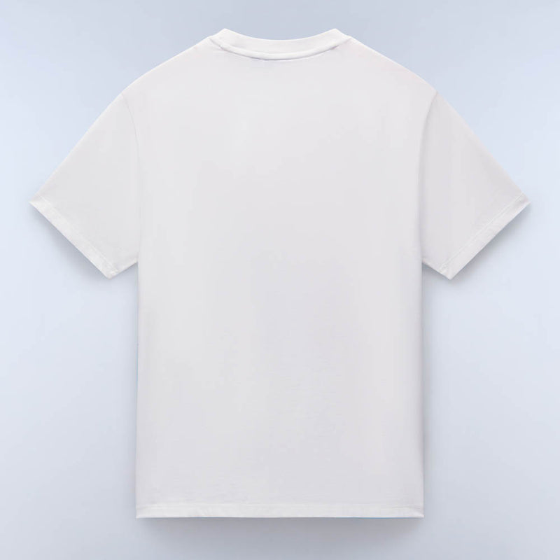 Napapijri Valdor Short Sleeve T-Shirt White Heron