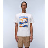 Napapijri Valdor Short Sleeve T-Shirt White Heron