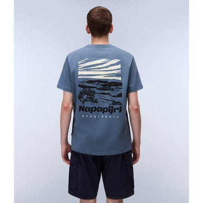 Napapijri Vignoni T-Shirt Stormy Wheat Grey