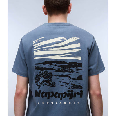 Napapijri Vignoni T-Shirt Stormy Wheat Grey