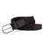 Ibex England Repreve Woven Stretch Belt Made from Recycled Plastic Bottles Black