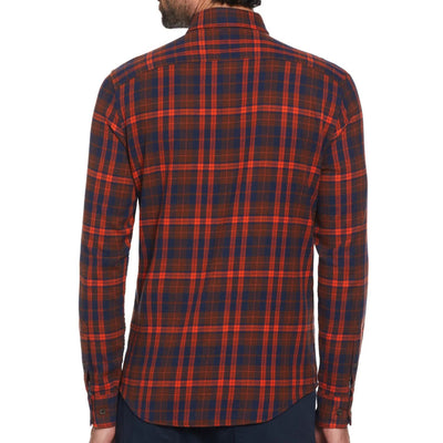 Long sleeve discount flannel dress