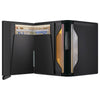Secrid Bandwallet Matte Black Leather Card Wallet