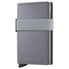 Secrid Bandwallet Matte Grey Leather Card Wallet