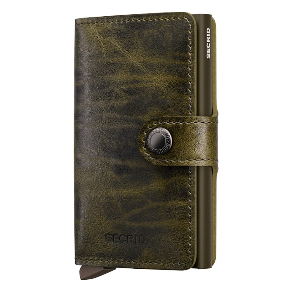 Secrid Miniwallet Dutch Martin Cedar Leather Wallet