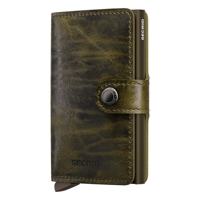 Secrid Miniwallet Dutch Martin Cedar Leather Wallet