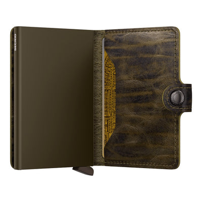 Secrid Miniwallet Dutch Martin Cedar Leather Wallet