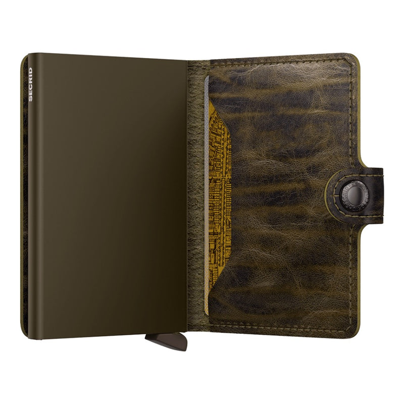 Secrid Miniwallet Dutch Martin Cedar Leather Wallet