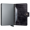 Secrid Miniwallet Dutch Martin Grey Leather Wallet