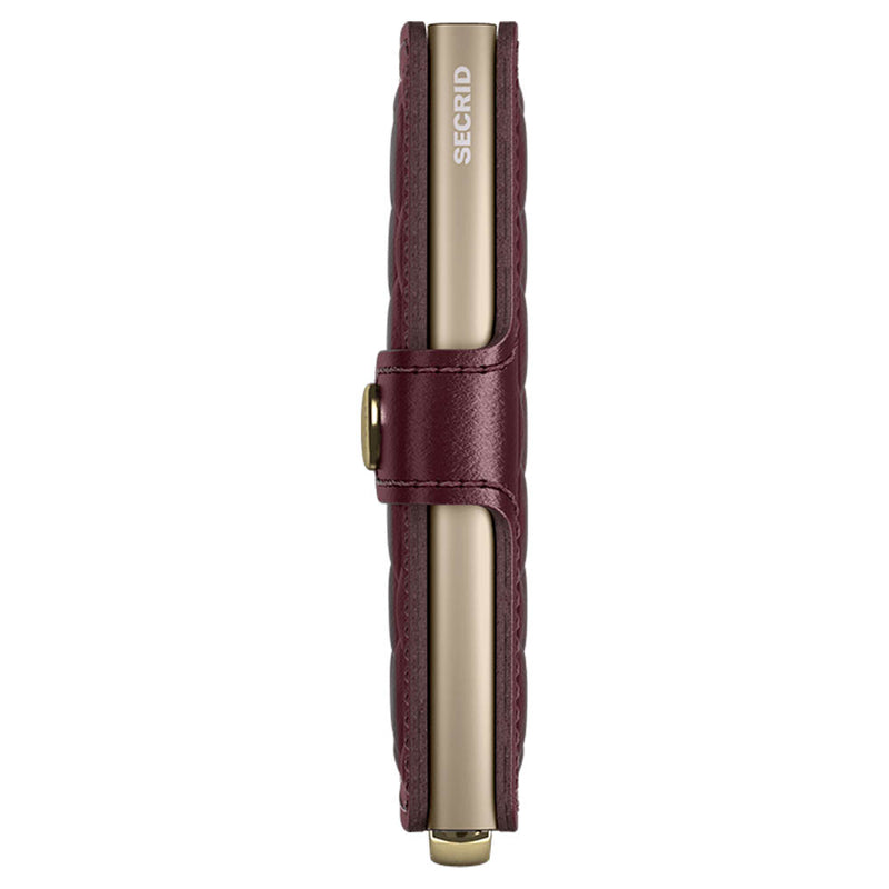Secrid Mniwallet Emboss Diamond Bordeaux Card Wallet
