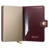 Secrid Mniwallet Emboss Diamond Bordeaux Card Wallet