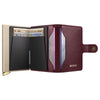 Secrid Mniwallet Emboss Diamond Bordeaux Card Wallet